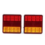 LED Tail Light License Plate Lamp For Trucks Trailer Lorry