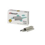 Rexel NO.56 Metal 26 6MM Staples Pack Of 1000 – 06131