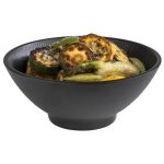 Nero 900ML Round Black Bowl By Aps