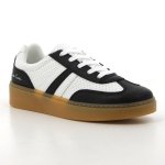 Pierre Cardin Rumba 6 Sneaker - Black White - 8