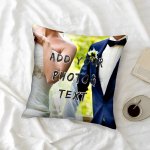 1PC Customized Pillow Cover Home Decoration Valentine's Day Christmas Thanksgiving New Year Pattern Family Gift Wedding Annivers