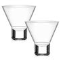 Amazing Martini Glasses Cocktail Margarita Glass Dessert Cups - Pack Of 2