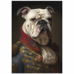 Deco Print Baroque English Bulldog