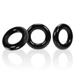 - Willy Rings 3-PACK Cockrings Black