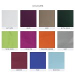 Microfibre Fitted Sheet- King Assorted Colours - Duck Egg