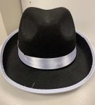 Mafia Hat White Ribbon