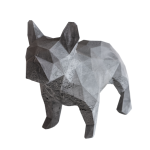 The Frankie Figurine - Charcoal