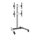 Bracket 45-55IN Dual Video Wall Trolley Stand 60KG