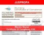 Electric Geyser Certificate Of Compliance Coc By Juspropa