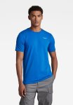 G-star Raw Slim Base R T Short Sleeve - Lapis Blue