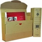 Rexel F s Collapsible Archive Box With Long Side Flap Access Kraft