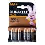 Duracell Plus Battery Remote Aaa 1.5V Pack Of 6