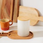 Casa Canister With Lid Brulee