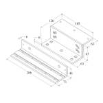 Zl Bracket For 540KG Maglock