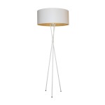 Goldair Gold Tripod Floor Lamp
