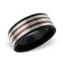 C1002-C17020 - Men's Stainless Steel Band Ring - Size 10