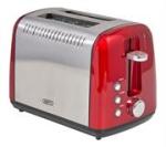 Defy 2 Slice Metallic Red Toaster
