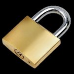 Omega Padlock Brass 32MM Boxed