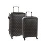 Polo Double Pack 2 Piece Medium Luggage Set Black