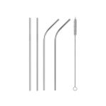 Stainless Steel Straws - 4 Piece