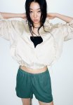 Parachute Bomber Jacket - Light Beige