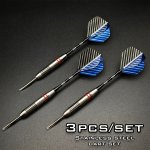 24G Professional Dart Set 3 Pcs Stainless Steel Tip Darts Universal Fit For Training And Competition Sturdy And Durable Design F