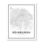 Edinburgh Art Print - A0