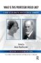 What Is This Professor Freud Like? - A Diary Of An Analysis With Historical Comments   Hardcover