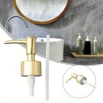 2PCS Soap Dispenser Pumps - Fits 28 400 Thread Bottles Ideal For Liquid Soap Shampoo & Lotion In Bathroom Soap Dispenser For Kit