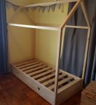 House Bed With 2 Drawers Cozy & Versatile
