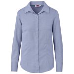 Ladies Long Sleeve Wallstreet Shirt Navy