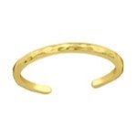 Alta Gold Toe Ring Adjustable