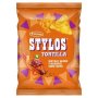 Stylos Buffalo Wings Flavoured Tortilla Corn Chips 145G
