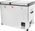 Snomaster 72L Plastic Dual Compartmentfridge freezer Dc With External 2200 Volt Power Supply