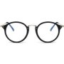 Navy Blue Light Blocking Glasses Black