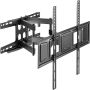 Dual Arm Wall Mount For 37-80 Inch Curved & Flat Tvs