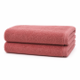 Chicago Hand Towels 50X90CM Sandy Pink - 2 Pack