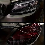 Car Glossy Smoked Light Black Light Film Tail Light Film Blackened Car Headlight Color Changing Film Protective Sticker Color Ch