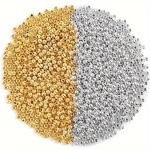 1000PCS 2000PCS 4MM Plastic Smooth Round Spacer Loose Beads For Bracelet Necklace Jewelry Making