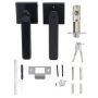 High Security Fingerprint Door Lock Black