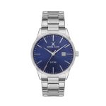 D-two Blue Dial 3 Hands Watch