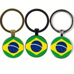 1 3PCS Creative Brazilian Keychain For Men Suitable For Family friends