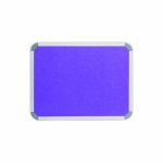 Info Board Aluminium Frame - 600 450MM - Purple