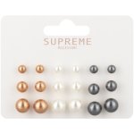Supreme Accessori 9K Dark Grey & Cream & Gold