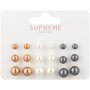 Supreme Accessori 9K Dark Grey & Cream & Gold