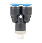 AirCraft Pu Hose Fitting Y Joint 10MM-1 4" M
