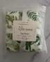 New My Little Peanut White Baby Blanket With Green Leaves