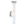 NB368 - NIIMBOT - D101 ONLY - 25X50MM - 130 MIXED PATTERN LABELS