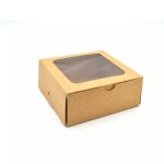 Box 5X5X2 Kraft Window 100