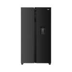 521L 91CM Side By Side Fridge Dark Inox
